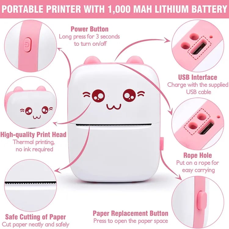 Thermal Paper USB Cable User Manual