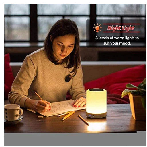 Smart Touch Control Night light bluetooth speakers