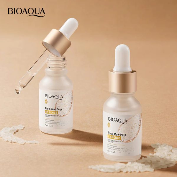 Bioaqua Rice Raw Pulp Tender Essence Serum 15ml